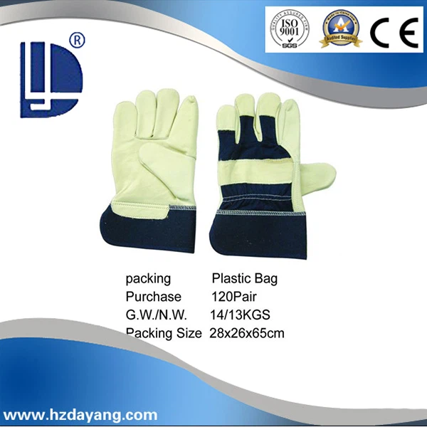 Gloves06 mano de soldadura Industrial resistente
